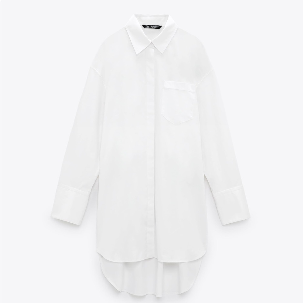 NWT Zara Oversized Dressed Shirt